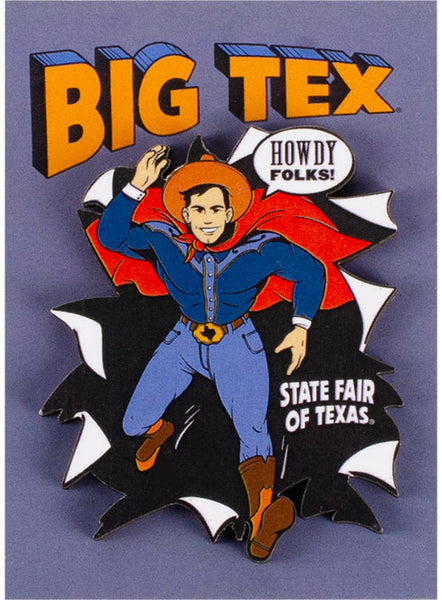 State Fair of Texas® Big Tex®  Superhero Magnet