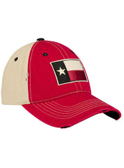 State Fair of Texas® Texas Flag Twill Hat in Red and White - Right View