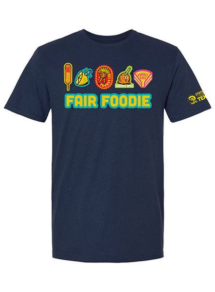 State Fair of Texas Fair Foodie Icons T-Shirt - Front View