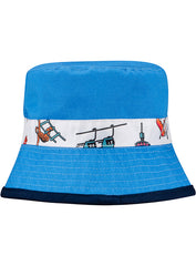 State Fair of Texas® Youth Reversible Bucket Hat in White - Right Side View