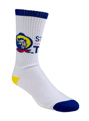 State Fair of Texas® Big Tex® Ribbed Athletic Socks - Angled Right Side View