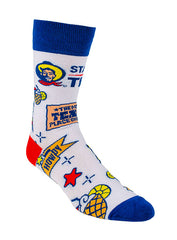 State Fair of Texas® The Most Texan Place on Earth™ Dress Socks - Angled Right Side View