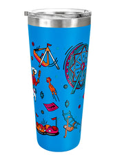 State Fair of Texas® 2023 Theme Explore the Midway Tumbler - Back View