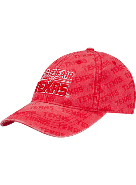 State Fair of Texas® Ladies Red Hat - Front Left View