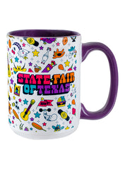 State Fair of Texas® 2024 Commemorative Art 24 Days of Fun Mug - Back View