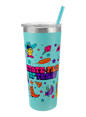 State Fair of Texas® 2024 Commemorative Art 24 Days of Fun Tumbler - Front View