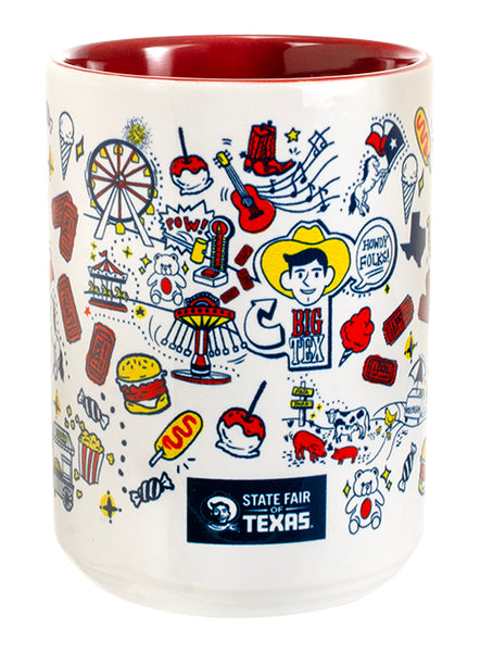 State Fair of Texas® Icons Ceramic Mug