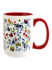 State Fair of Texas® Icons Ceramic Mug