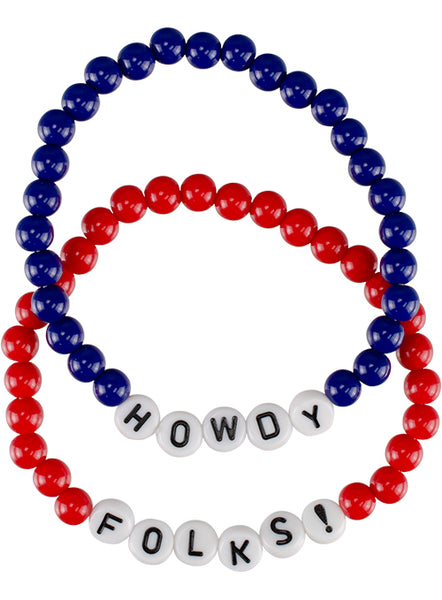 State Fair of Texas® "Howdy Folks!®" Friendship Bracelets - Dual View