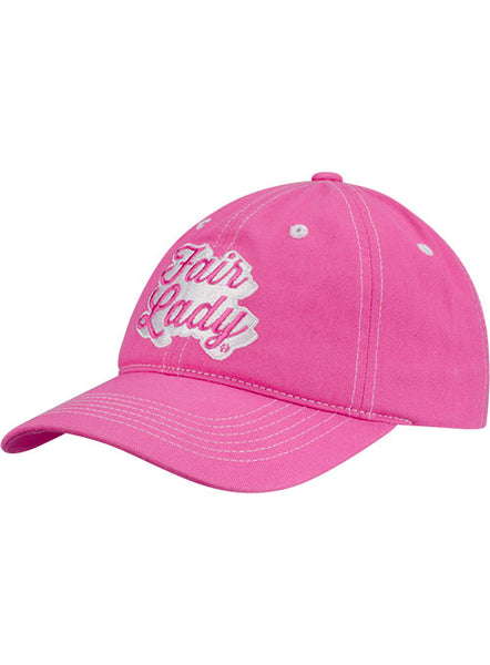 State Fair of Texas® Pink Fair Lady Unstructured Ladies Hat - Angled Left Side View