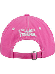 State Fair of Texas® Pink Fair Lady Unstructured Ladies Hat - Back View