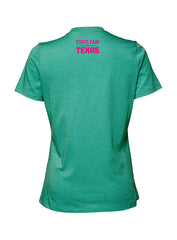 State Fair of Texas® "Howdy Folks!®" Teal Ladies T-Shirt - Back View