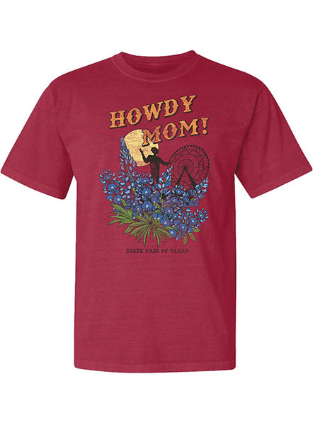 State Fair of Texas® Howdy! Mom Ladies T-Shirt - Front View