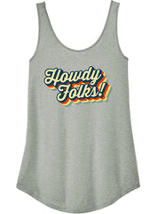 State Fair of Texas Ladies Retro Tank Top - Front view