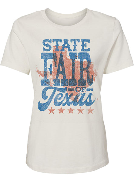 State Fair of Texas® Ladies Patriotic T-Shirt - Front View