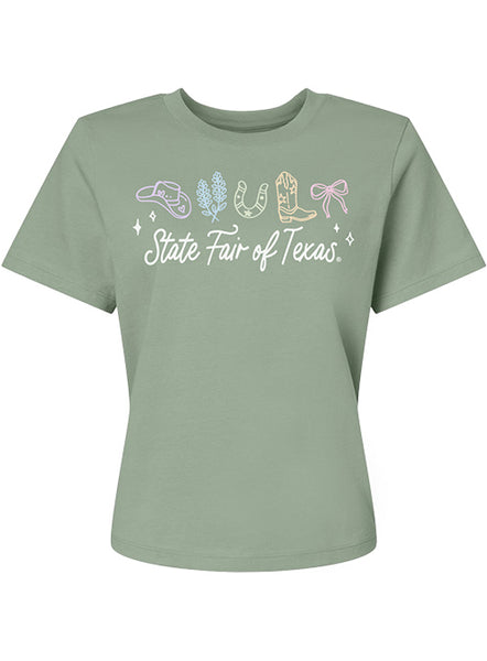 State Fair of Texas® Ladies Cowgirl Icons T-Shirt