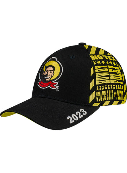 State Fair of Texas® Cotton Flex-Fit Black/Yellow Hat