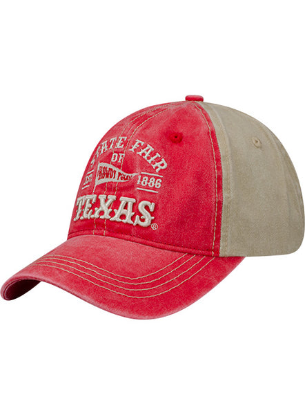 State Fair of Texas® "Howdy Folks!®" Pennant Flag Hat - Angled Left Side View