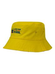 State Fair of Texas® 2024 Commemorative Art Reversible Adult Bucket Hat - Yellow Side Angled Left Side View