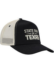 State Fair of Texas® Black Logo Hat  Angled Right Side View