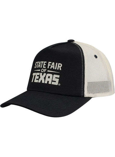 State Fair of Texas® Black Logo Hat  Angled Left Side View