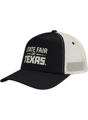 State Fair of Texas® Black Logo Hat  Angled Left Side View