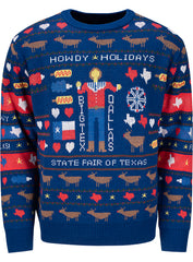 State Fair of Texas® Howdy Holidays Christmas Sweater - Front View