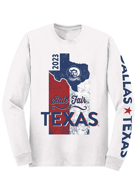 State Fair of Texas® 2023 Texas Flag Long Sleeve T-Shirt