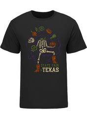 State Fair of Texas Halloween Skleleton T-Shirt - Front View