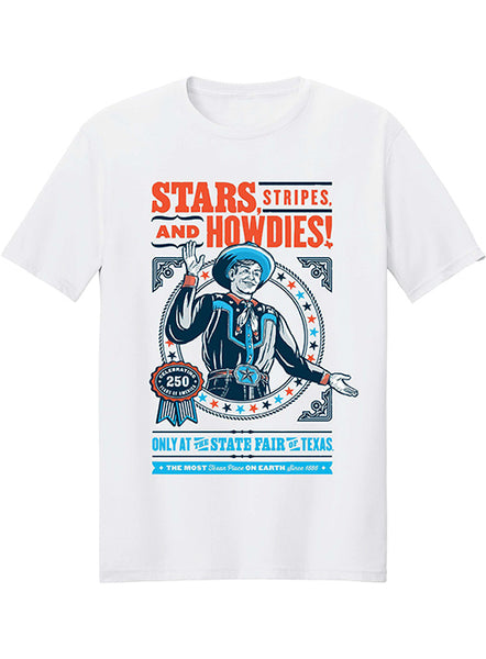 State Fair of Texas 2026 Commemorative Art Shirt White