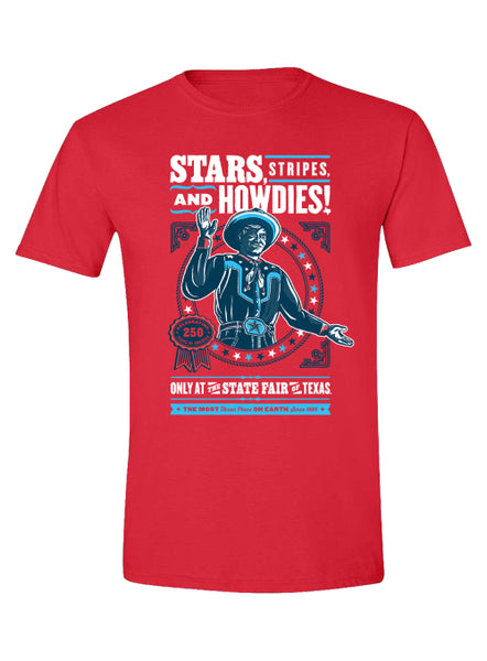 State Fair of Texas® 2026 Commemorative Art Shirt Red