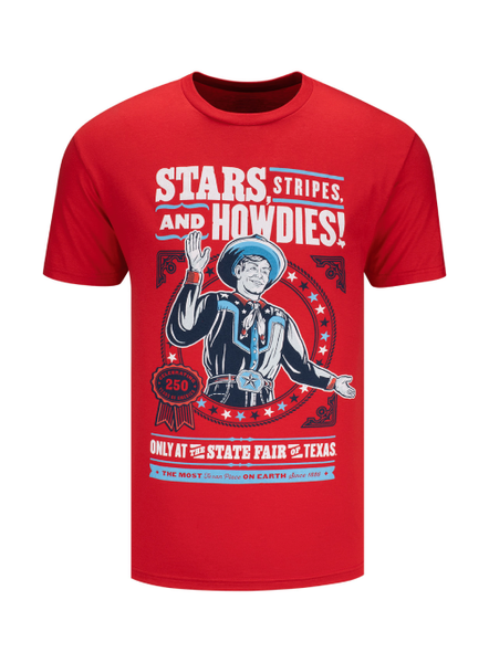 State Fair of Texas® 2026 Commemorative Art Shirt Red