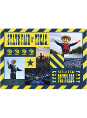 State Fair of Texas® Postcard Set - Back View