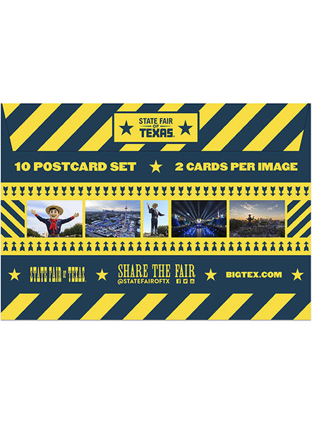 State Fair of Texas® Postcard Set - Front View