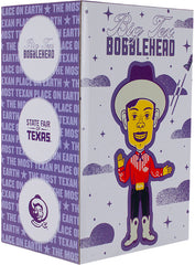 20th Edition Big Tex® Bobblehead - Texas Shines Bright - Box Back View