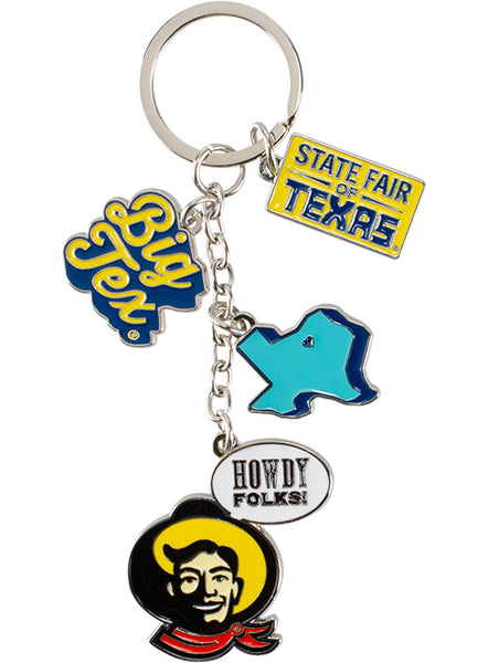 State Fair of Texas® Charm Keychain - Front View