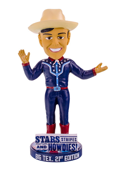 21st Edition Big Tex® Bobblehead - Stars, Stripes, and Howdies