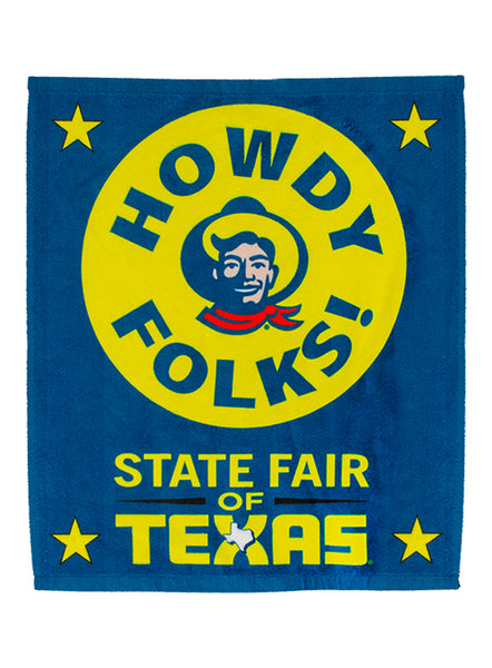 State Fair of Texas® "Howdy Folks!®" Rally Towel