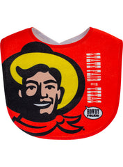 State Fair of Texas® Big Tex® Baby Bib - Closed View