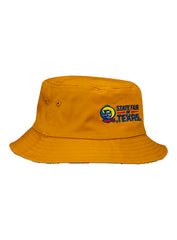 State Fair of Texas® 2024 Commemorative Art Reversible Youth Bucket Hat - Orange Angled Right Side View