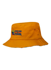 State Fair of Texas® 2024 Commemorative Art Reversible Youth Bucket Hat - Orange Angled Left Side View