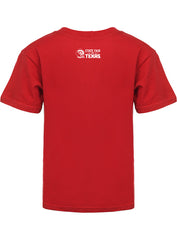 State Fair of Texas® "Howdy Folks!®" Red Youth T-Shirt - Back View