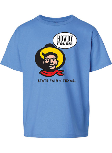 State Fair of Texas® "Howdy Folks!®" Youth T-Shirt - Front View