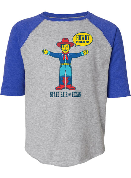 State Fair of Texas® Youth Big Tex® Baseball T-Shirt - Front View