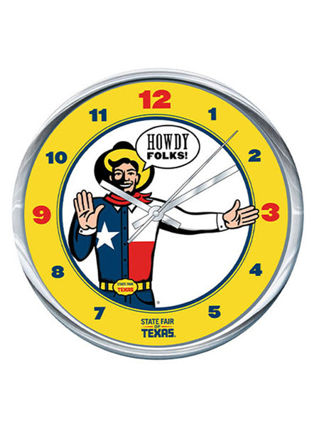 State Fair of Texas Big Tex Wall Clock
