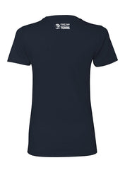 State Fair of Texas® "Howdy Folks!®" Ladies T-Shirt in Midnight Navy - Back View