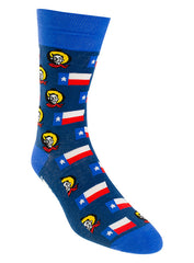 State Fair of Texas® Dress Socks in Blue - Right View